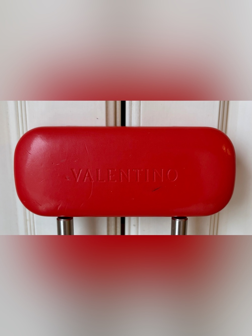 Valentino Red Eye/Sunglass case.